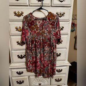 Natural Life Size XS/S Short Sleeve Dress